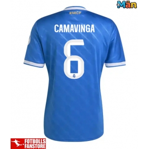 Real Madrid Eduardo Camavinga #6 Tredje Tröja 2025-26 Kortärmad