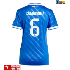Real Madrid Eduardo Camavinga #6 Tredje Tröja Dam 2025-26 Kortärmad