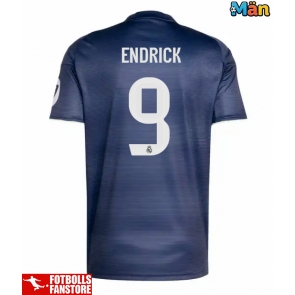 Real Madrid Endrick #9 Bortatröja 2025-26 Kortärmad