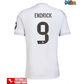 Real Madrid Endrick #9 Hemmatröja 2025-26 Kortärmad