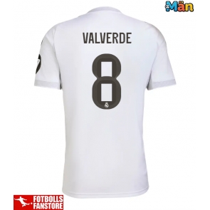 Real Madrid Federico Valverde #8 Hemmatröja 2025-26 Kortärmad