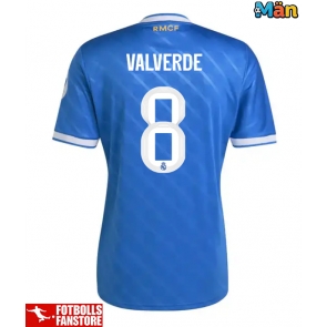 Real Madrid Federico Valverde #8 Tredje Tröja 2025-26 Kortärmad