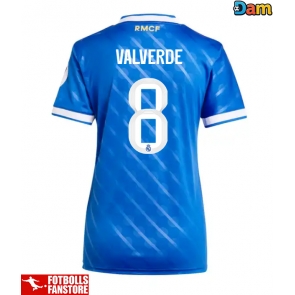 Real Madrid Federico Valverde #8 Tredje Tröja Dam 2025-26 Kortärmad