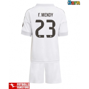 Real Madrid Ferland Mendy #23 Hemmatröja Barn 2025-26 Kortärmad (+ Korta byxor)