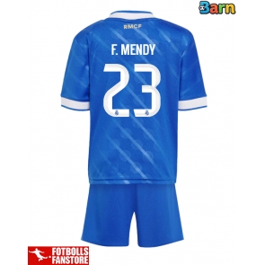 Real Madrid Ferland Mendy #23 Tredje Tröja Barn 2025-26 Kortärmad (+ Korta byxor)