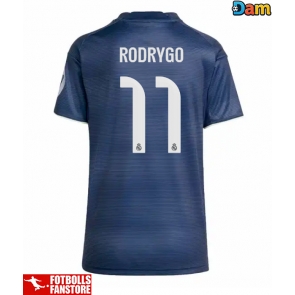 Real Madrid Rodrygo Goes #11 Bortatröja Dam 2025-26 Kortärmad