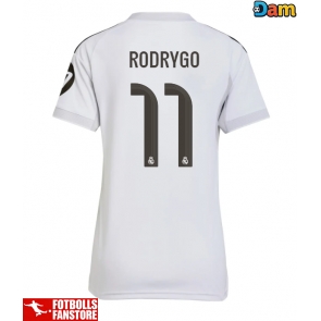 Real Madrid Rodrygo Goes #11 Hemmatröja Dam 2025-26 Kortärmad