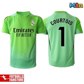 Real Madrid Thibaut Courtois #1 Målvakt Bortatröja 2025-26 Kortärmad