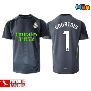 Real Madrid Thibaut Courtois #1 Målvakt Tredje Tröja 2025-26 Kortärmad