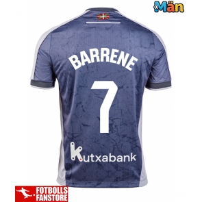 Real Sociedad Ander Barrenetxea #7 Bortatröja 2025-26 Kortärmad