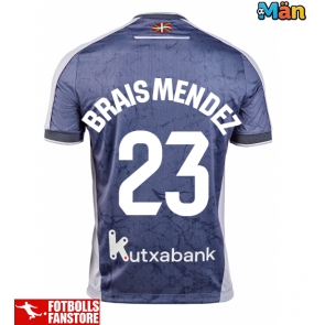Real Sociedad Brais Mendez #23 Bortatröja 2025-26 Kortärmad