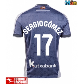 Real Sociedad Sergio Gomez #17 Bortatröja 2025-26 Kortärmad