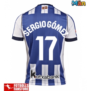 Real Sociedad Sergio Gomez #17 Hemmatröja 2025-26 Kortärmad