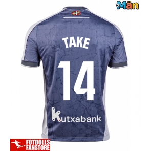Real Sociedad Takefusa Kubo #14 Bortatröja 2025-26 Kortärmad