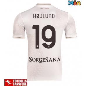 SSC Napoli Rasmus Hojlund #19 Bortatröja 2025-26 Kortärmad