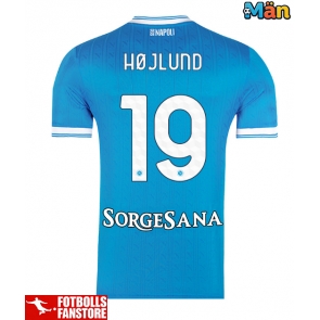 SSC Napoli Rasmus Hojlund #19 Hemmatröja 2025-26 Kortärmad