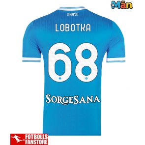 SSC Napoli Stanislav Lobotka #68 Hemmatröja 2025-26 Kortärmad