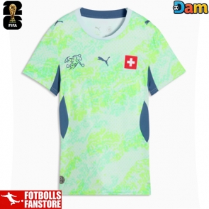 Schweiz Bortatröja Dam VM 2026 Kortärmad