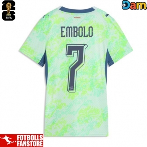 Schweiz Breel Embolo #7 Bortatröja Dam VM 2026 Kortärmad