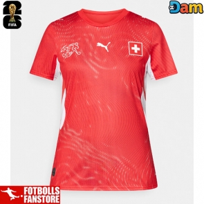 Schweiz Hemmatröja Dam VM 2026 Kortärmad