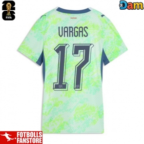 Schweiz Ruben Vargas #17 Bortatröja Dam VM 2026 Kortärmad