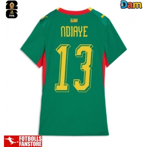 Senegal Iliman Ndiaye #13 Bortatröja Dam VM 2026 Kortärmad