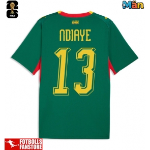 Senegal Iliman Ndiaye #13 Bortatröja VM 2026 Kortärmad