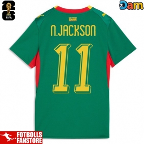 Senegal Nicolas Jackson #11 Bortatröja Dam VM 2026 Kortärmad