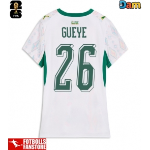 Senegal Pape Gueye #26 Hemmatröja Dam VM 2026 Kortärmad