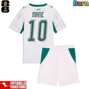 Senegal Sadio Mane #10 Hemmatröja Barn VM 2026 Kortärmad (+ Korta byxor)