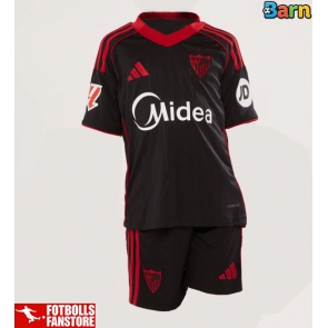 Sevilla Tredje Tröja Barn 2025-26 Kortärmad (+ Korta byxor)