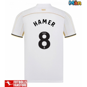 Sheffield United Gustavo Hamer #8 Bortatröja 2025-26 Kortärmad