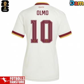 Spanien Dani Olmo #10 Bortatröja Dam VM 2026 Kortärmad