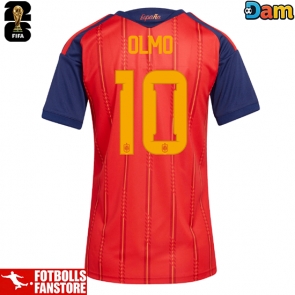 Spanien Dani Olmo #10 Hemmatröja Dam VM 2026 Kortärmad