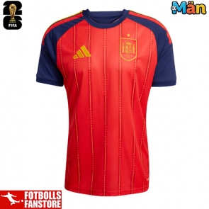 Spanien Hemmatröja VM 2026 Kortärmad