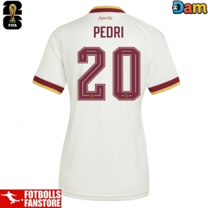Spanien Pedri Gonzalez #20 Bortatröja Dam VM 2026 Kortärmad