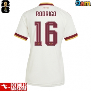 Spanien Rodri Hernandez #16 Bortatröja Dam VM 2026 Kortärmad