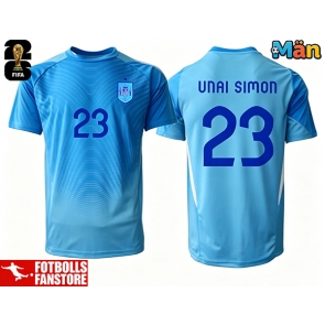 Spanien Unai Simon #23 Målvakt Hemmatröja VM 2026 Kortärmad