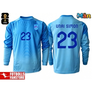 Spanien Unai Simon #23 Målvakt Hemmatröja VM 2026 Långärmad