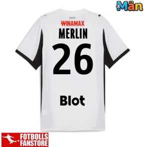 Stade Rennais Quentin Merlin #26 Bortatröja 2025-26 Kortärmad