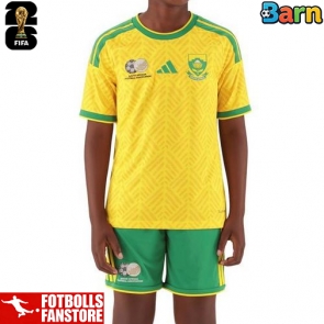 Sydafrika Hemmatröja Barn VM 2026 Kortärmad (+ Korta byxor)