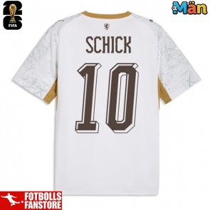Tjeckien Patrik Schick #10 Bortatröja VM 2026 Kortärmad