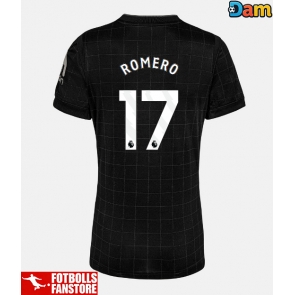 Tottenham Hotspur Cristian Romero #17 Bortatröja Dam 2025-26 Kortärmad