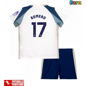 Tottenham Hotspur Cristian Romero #17 Hemmatröja Barn 2025-26 Kortärmad (+ Korta byxor)