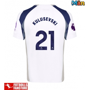 Tottenham Hotspur Dejan Kulusevski #21 Hemmatröja 2025-26 Kortärmad
