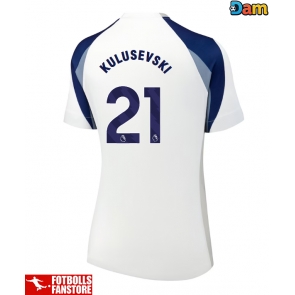 Tottenham Hotspur Dejan Kulusevski #21 Hemmatröja Dam 2025-26 Kortärmad