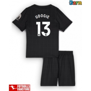Tottenham Hotspur Destiny Udogie #13 Bortatröja Barn 2025-26 Kortärmad (+ Korta byxor)