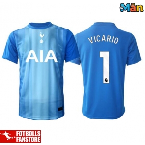 Tottenham Hotspur Guglielmo Vicario #1 Målvakt Bortatröja 2025-26 Kortärmad