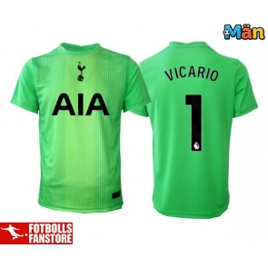 Tottenham Hotspur Guglielmo Vicario #1 Målvakt Hemmatröja 2025-26 Kortärmad