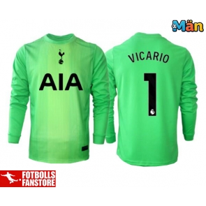 Tottenham Hotspur Guglielmo Vicario #1 Målvakt Hemmatröja 2025-26 Långärmad